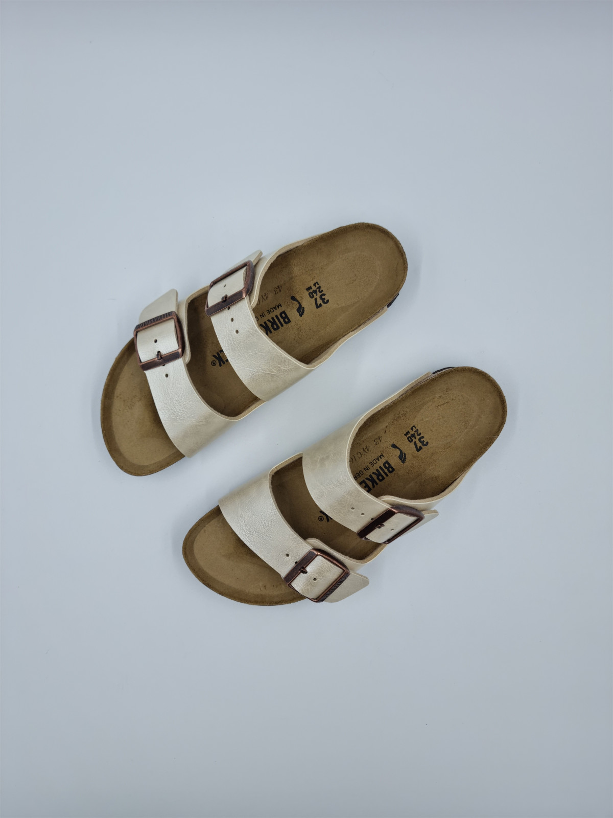 arizona bf graceful pearl/cuir blanc