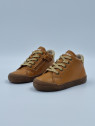 eindhoven high zip calf/suede marron