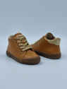 eindhoven high zip calf/suede marron