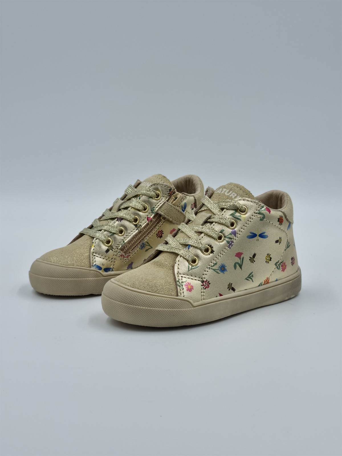 eindhoven high zip suede glitter/metallic pr.countryside or