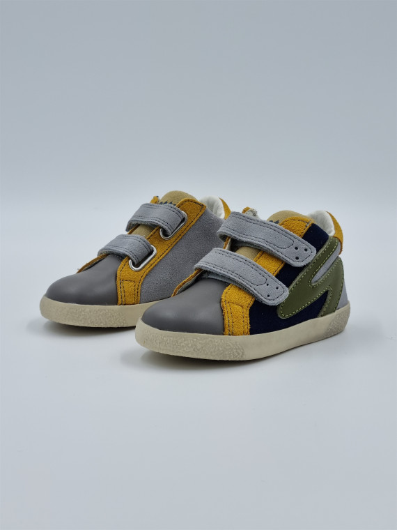 morgy vl calf/suede gris