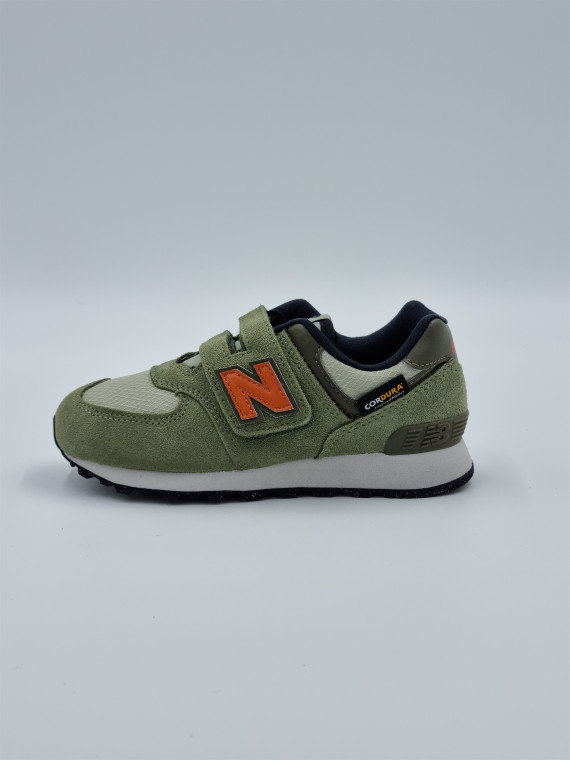 574 core hook & loop nubuck/mesh vert