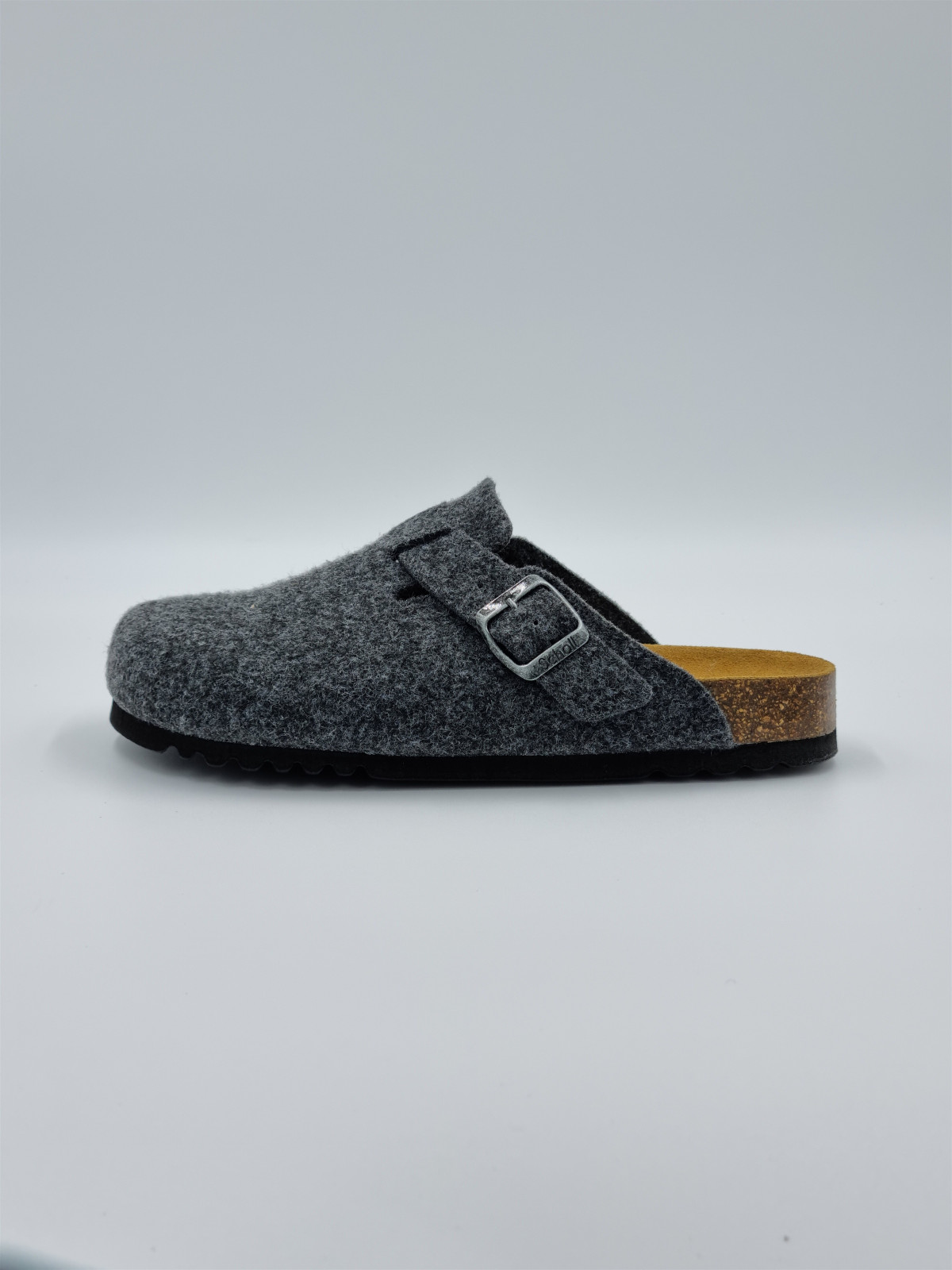 olivier felt cuir/feutrine gris