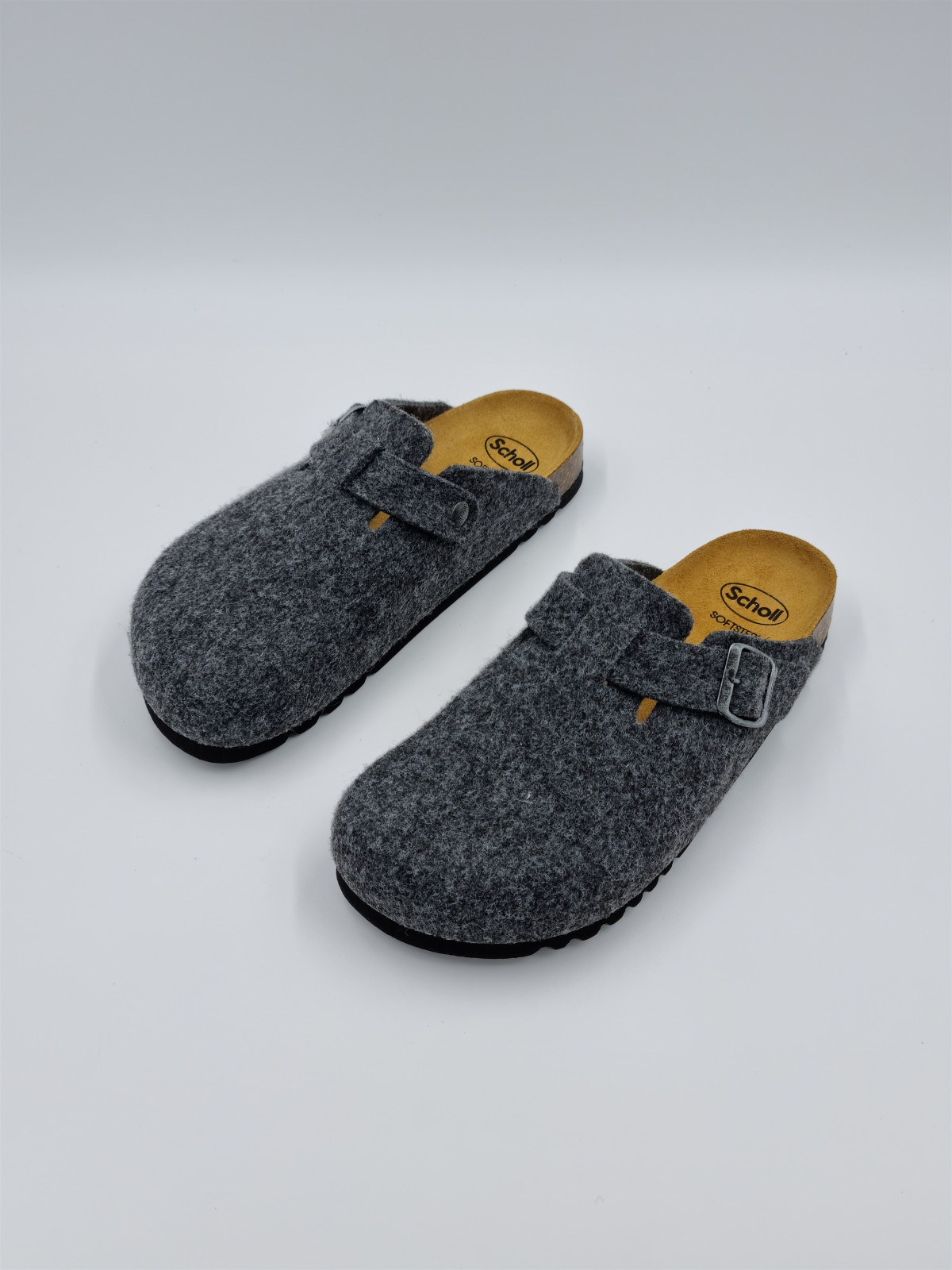olivier felt cuir/feutrine gris