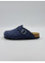 olivier felt cuir/feutrine bleu