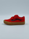 old skool v. nubuck/textile rouge