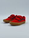 old skool v. nubuck/textile rouge
