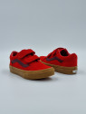 old skool v. nubuck/textile rouge