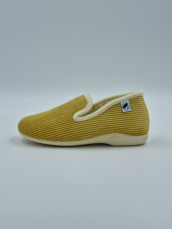 floud textile jaune