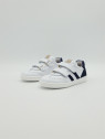 24811s cuir bianco/blue