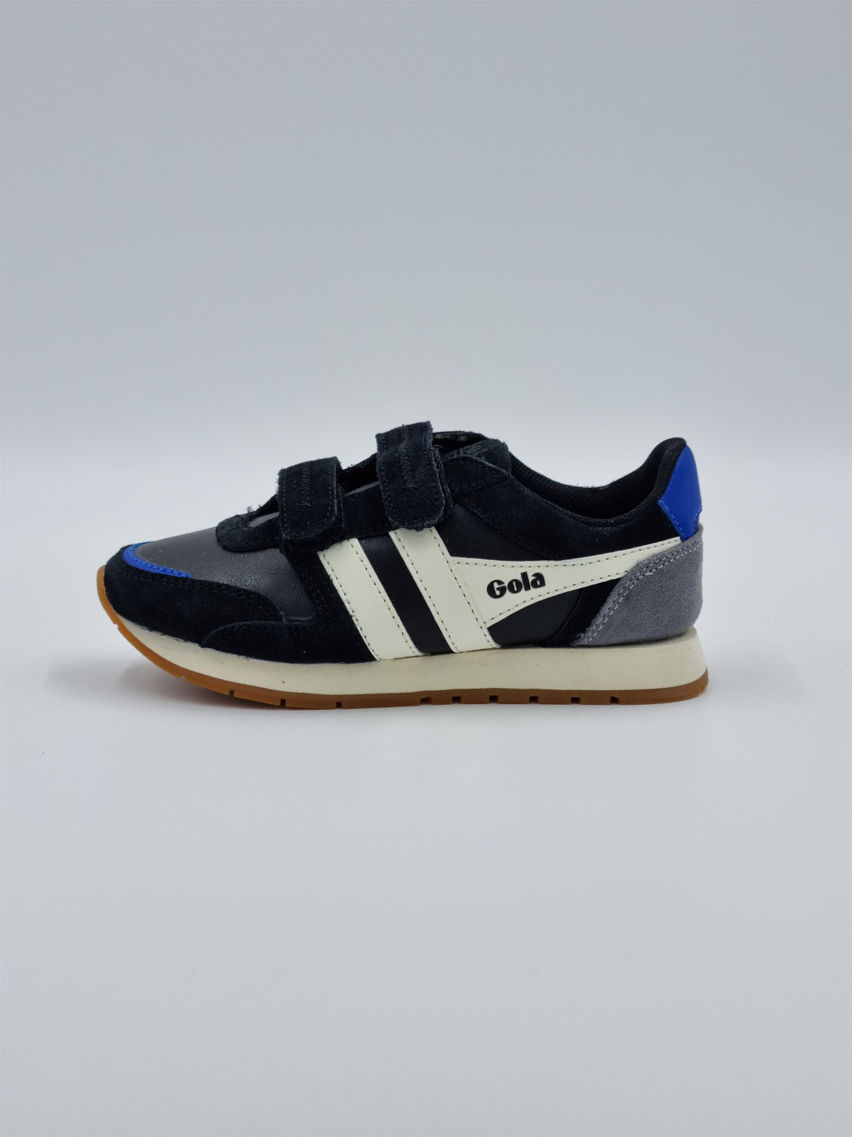 austin pure strap cuir/nubuck noir