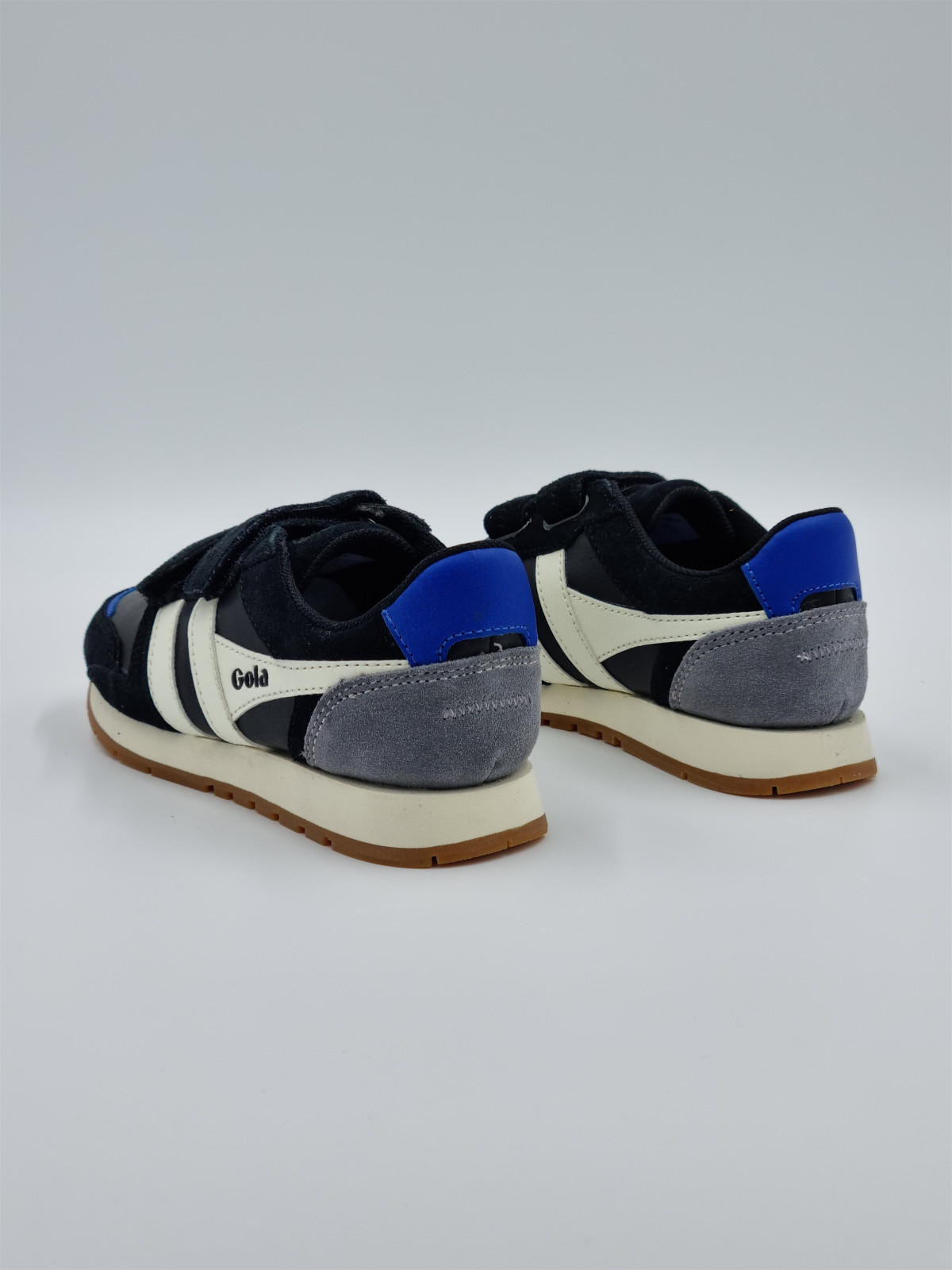 austin pure strap cuir/nubuck noir