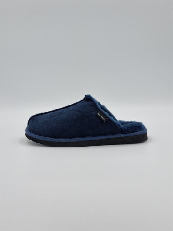 hugo cuir bleu