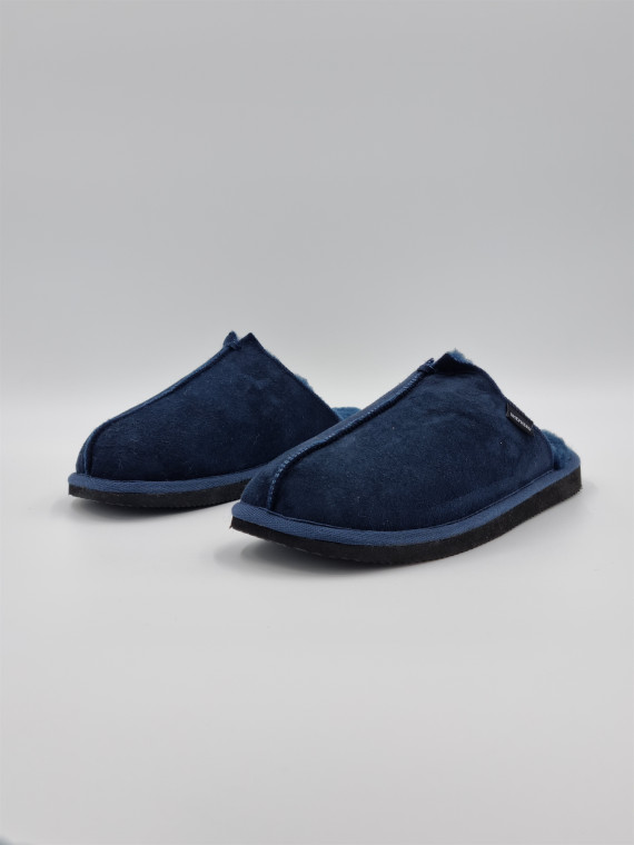 hugo cuir bleu