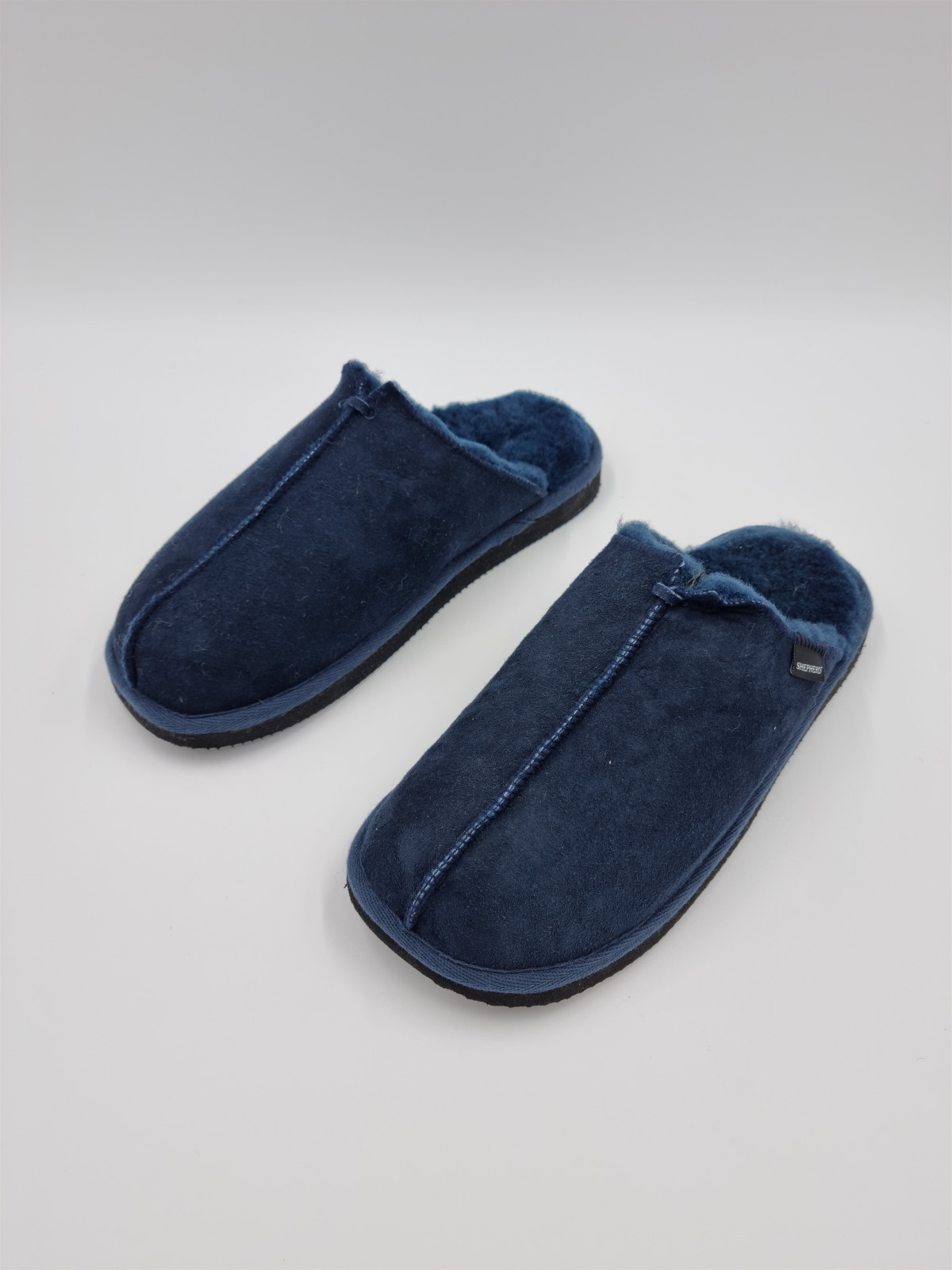 hugo cuir bleu