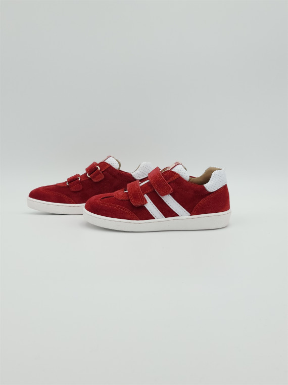 24809l cuir/nubuck sella rosso