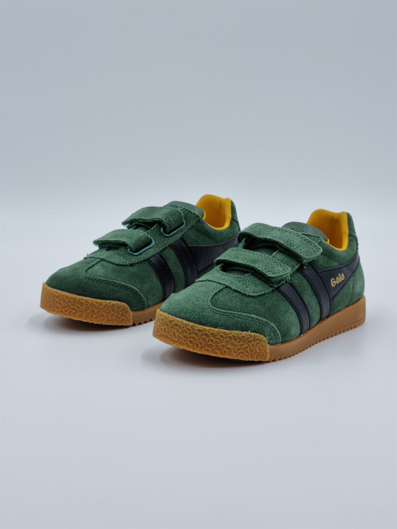 harrier strap nubuck vert/noir