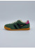 elan nubuck vert/noir/fuschia