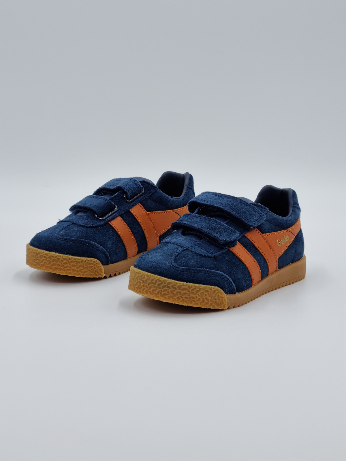 harrier strap nubuck bleu/orange