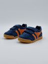 harrier strap nubuck bleu/orange