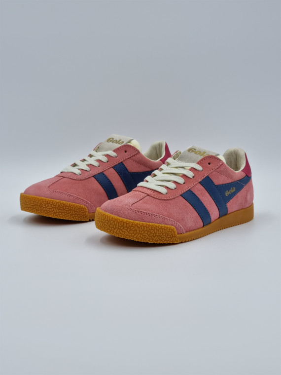 elan nubuck corail/bleu