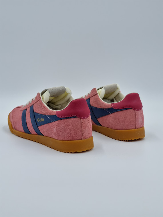 elan nubuck corail/bleu