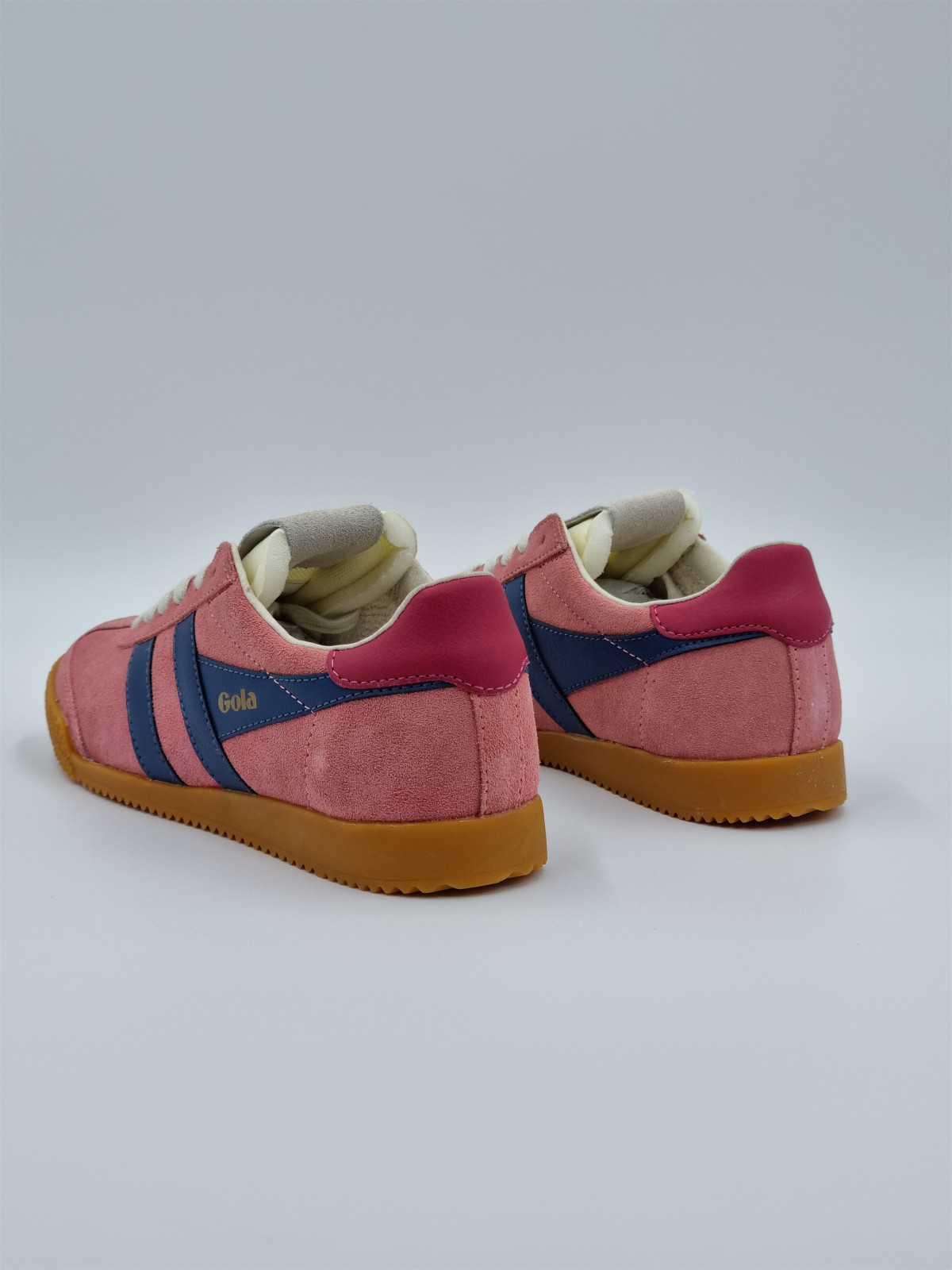 elan nubuck corail/bleu