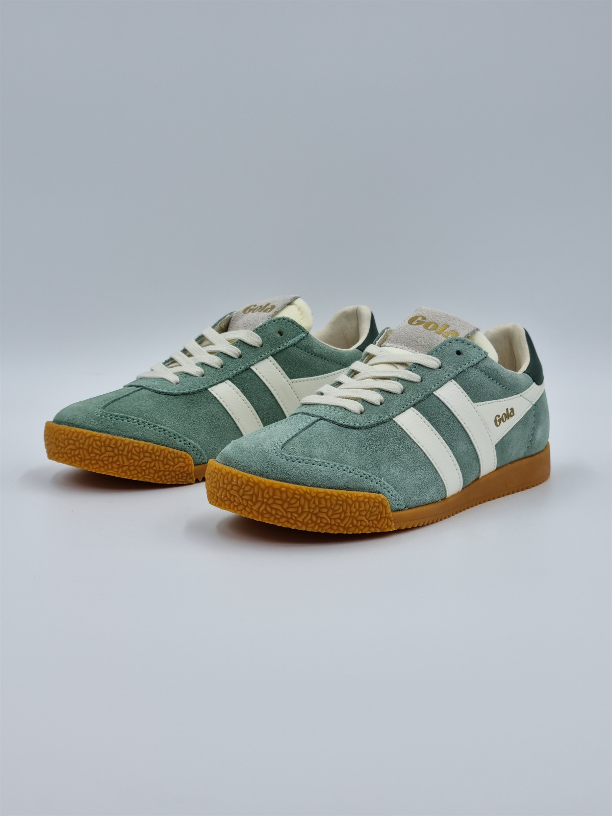 elan nubuck sage/blanc