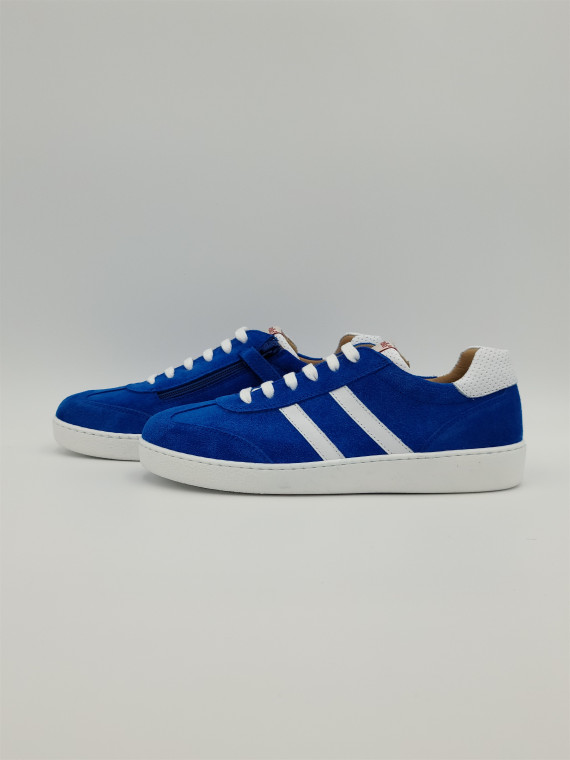 24808l cuir/nubuck royal