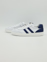 24810s cuir bianco/blue