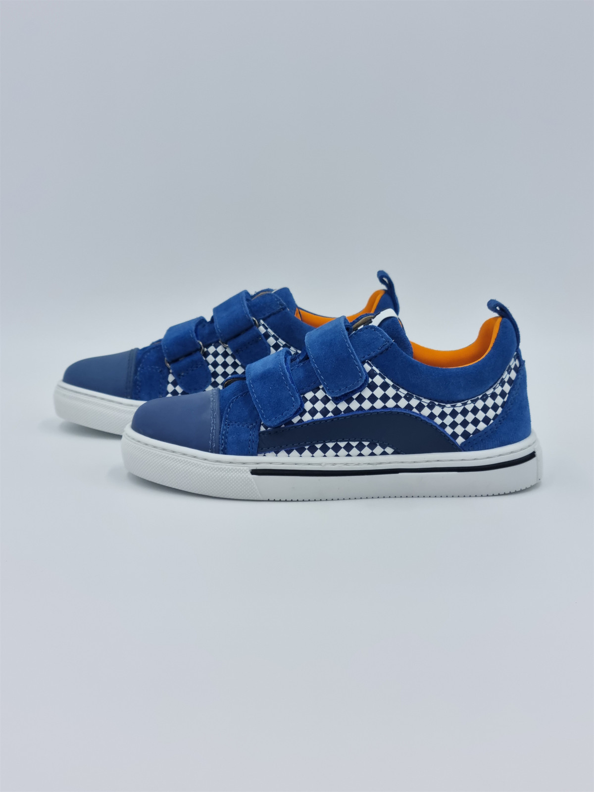 5791 cuir/nubuck bleu