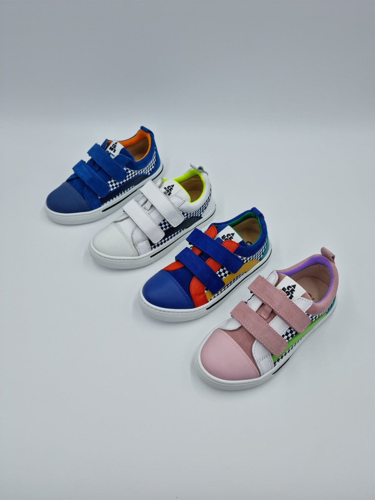 5791 cuir/nubuck bleu