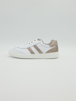 24810s cuir bianco/platino