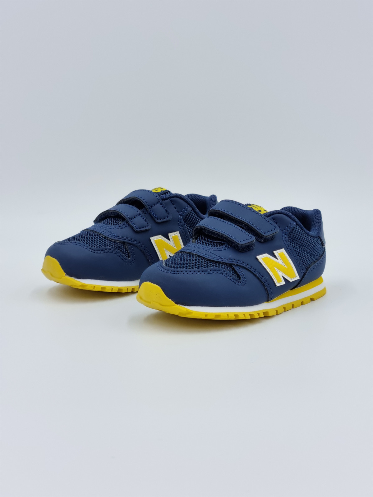 500 hook & loop textile bleu/jaune