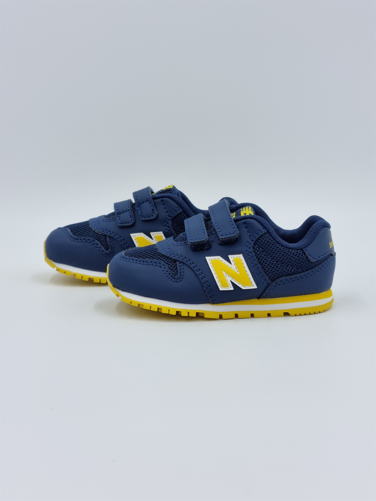 500 hook & loop textile bleu/jaune