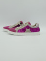 Ravid cuir fuschia glitter