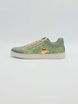 ravid j cuir/glitter oxide/gold