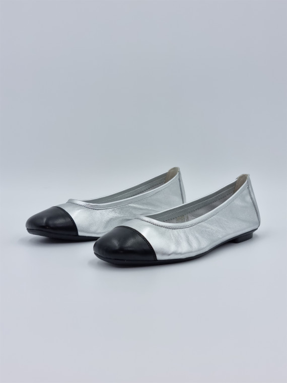 halcine eclat/cuir argent