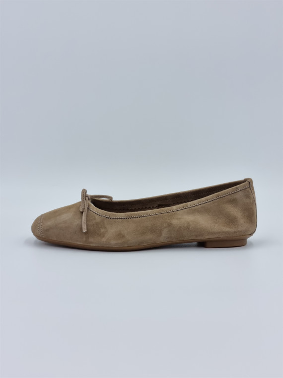 harmony. cuir velours taupe