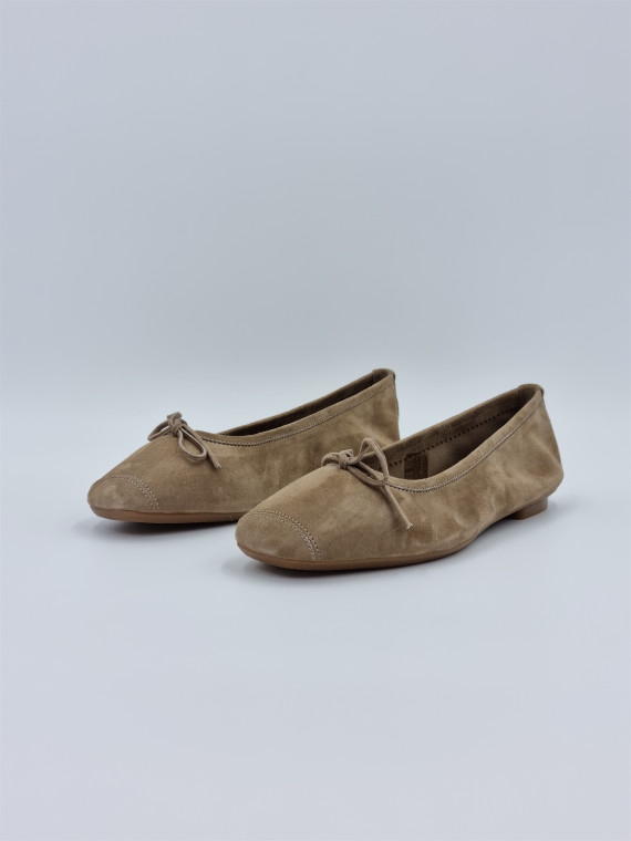 harmony. cuir velours taupe