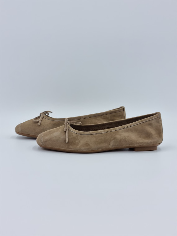 harmony. cuir velours taupe
