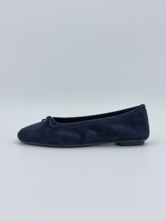 harmony. cuir velours bleu