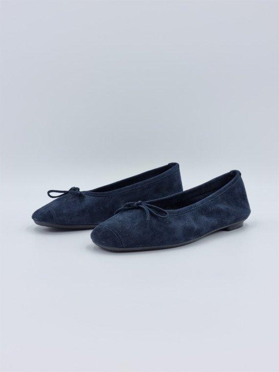 harmony. cuir velours bleu