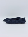 harmony. cuir velours bleu
