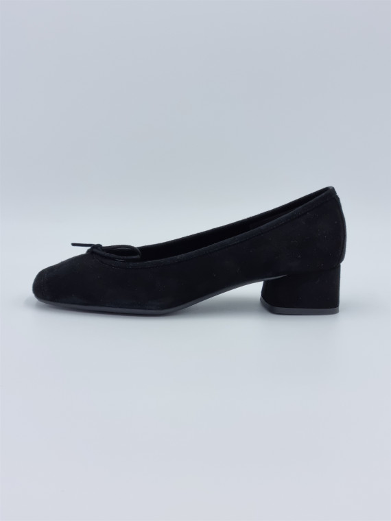 kyriel cuir velours noir