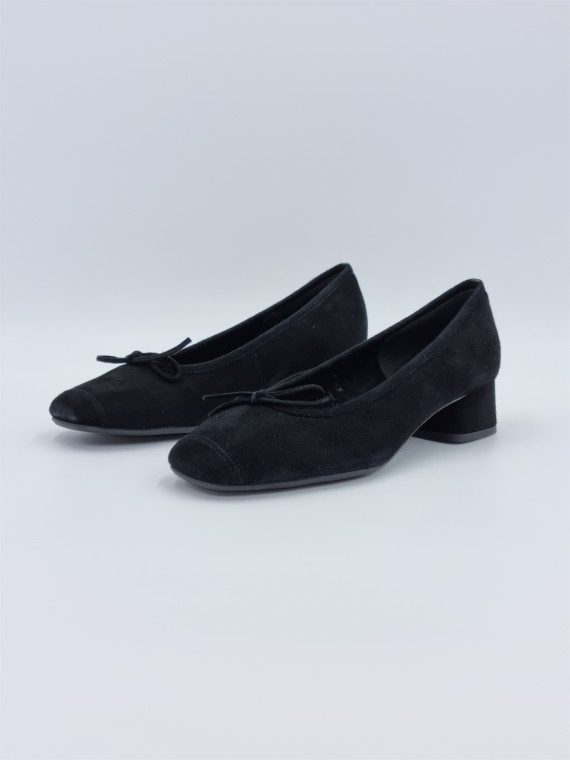 kyriel cuir velours noir