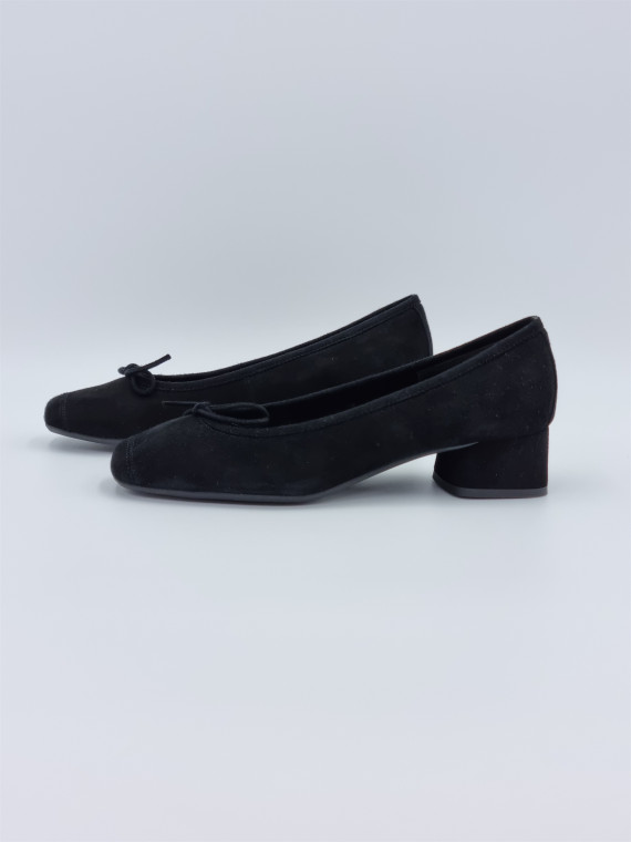 kyriel cuir velours noir