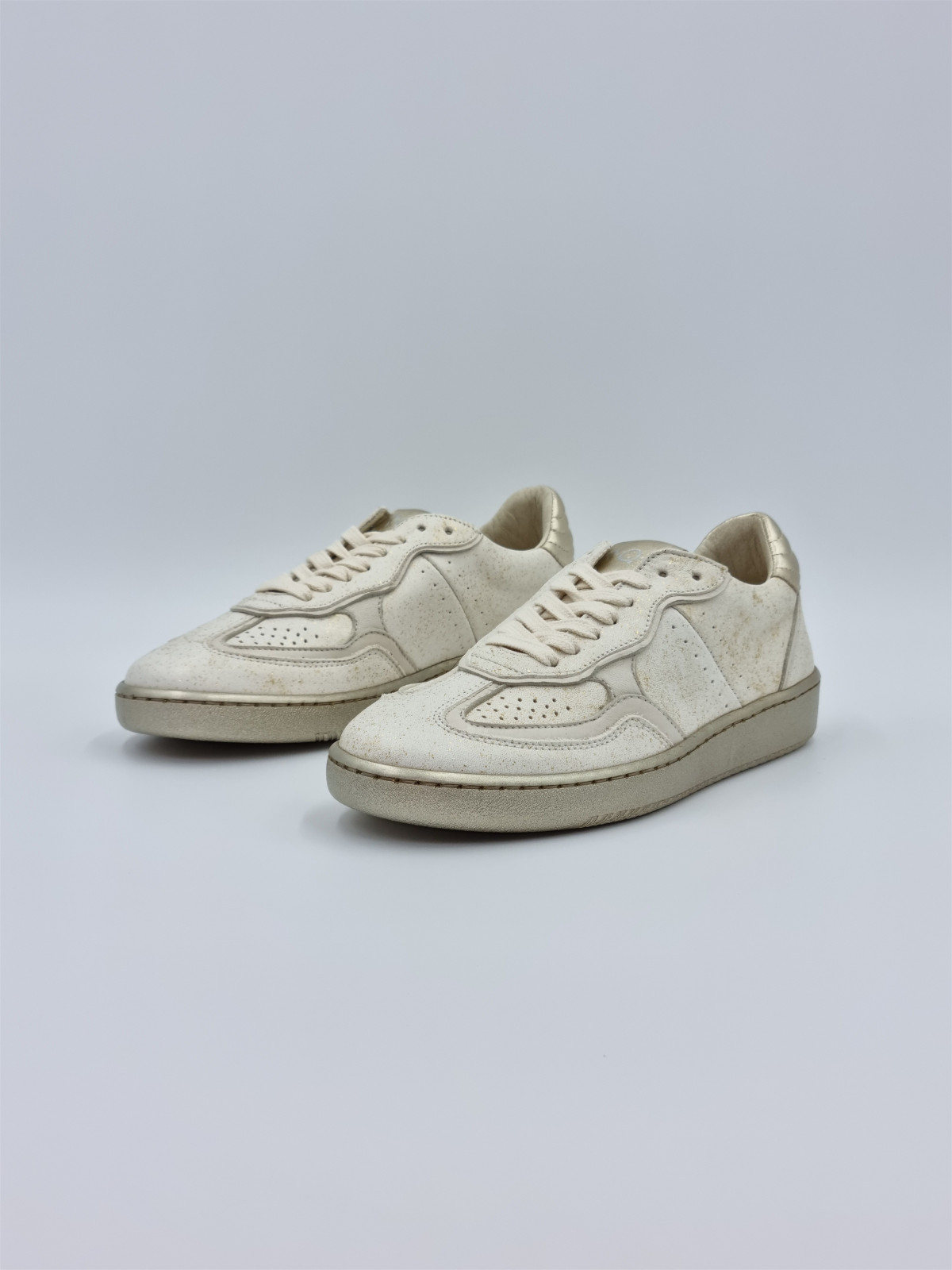 athena cuir/glam blanc