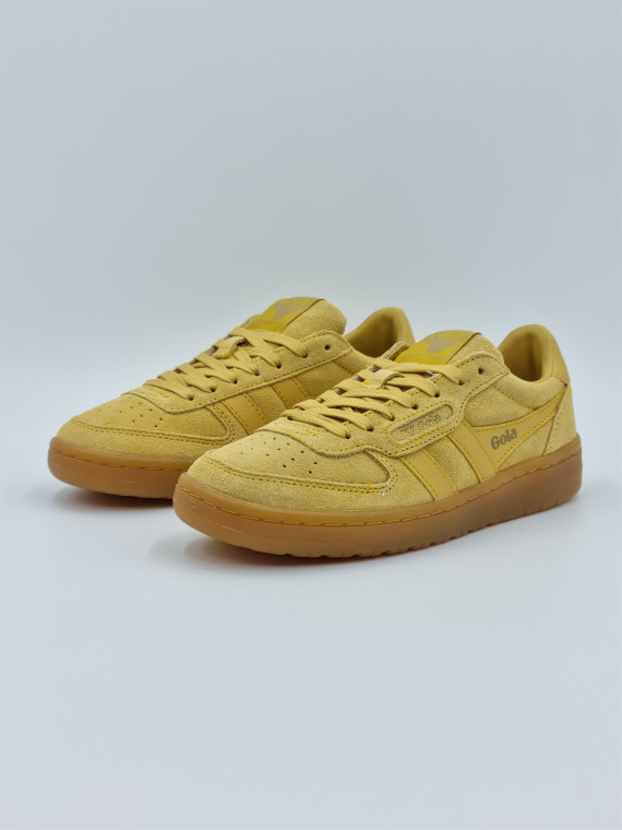 hawk. suede jaune