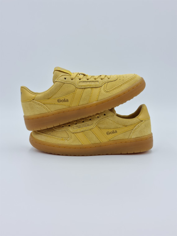 hawk. suede jaune